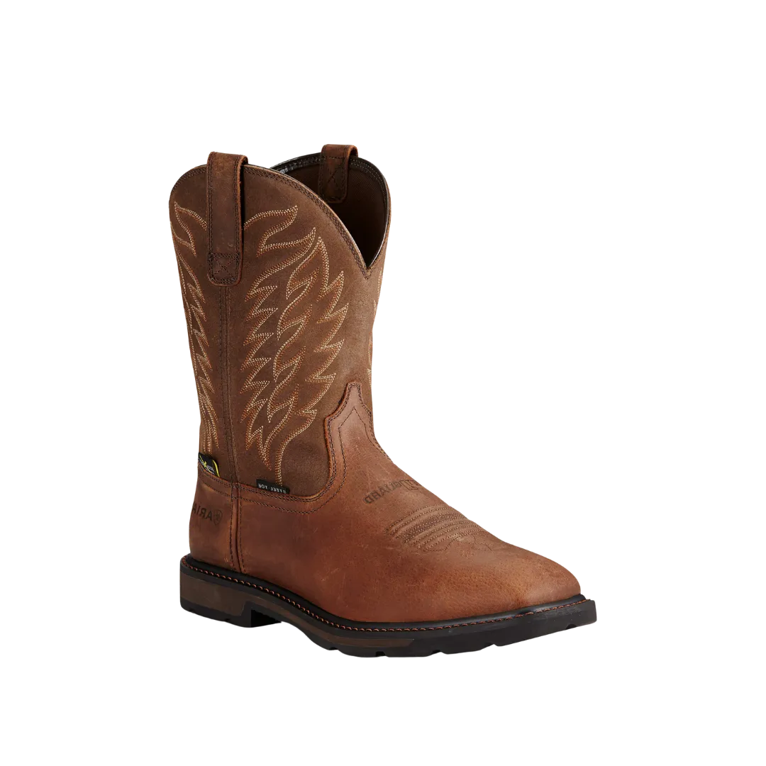 Arithtat Men's Groundbreaker Wide Square Steel Toe Boot