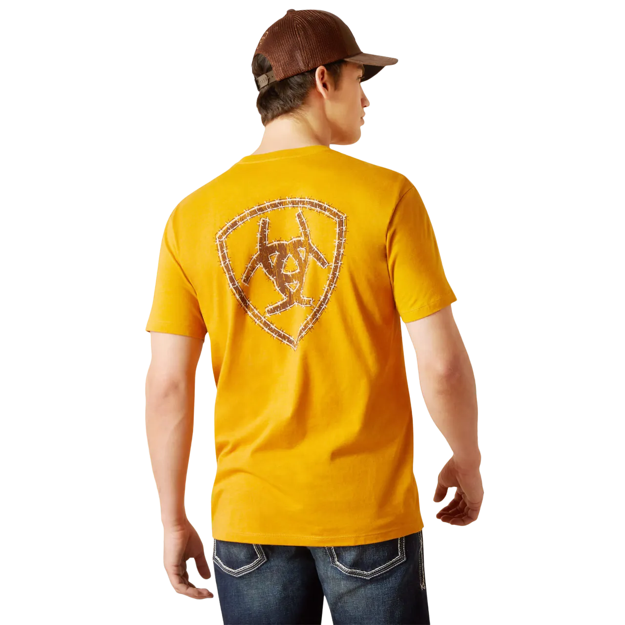 Arithtat Men's Western Wire T-Shirt