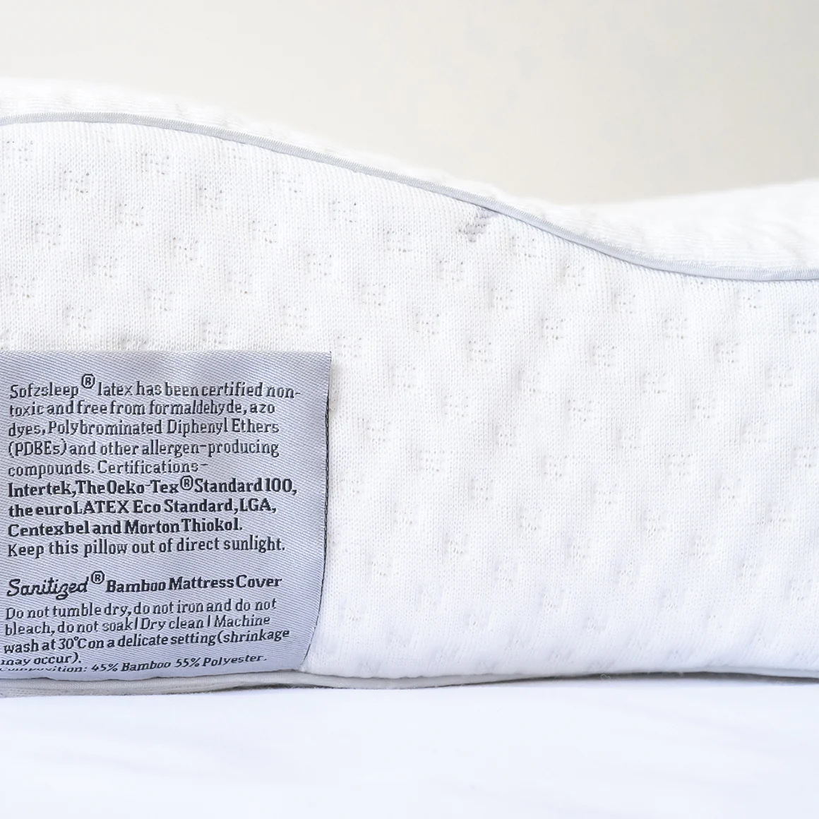 Sofzsleep Contour Latex Pillow