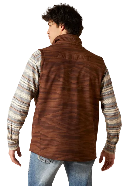 Arithtat Men's Logo 2.0 Chimayo Shaved Chocolate Vest
