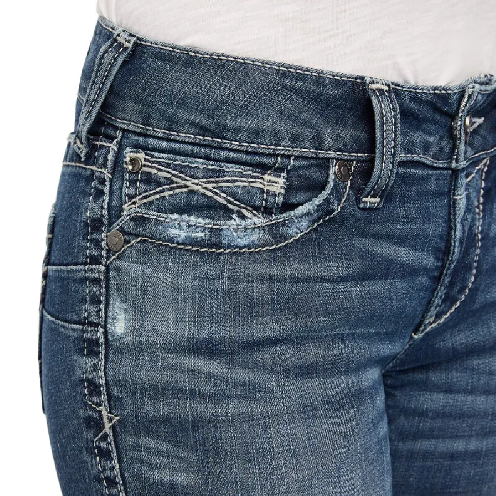 arthtiat Womens R.E.A.L. Mid Rise Raquel Bootcut Jeans - 10041061