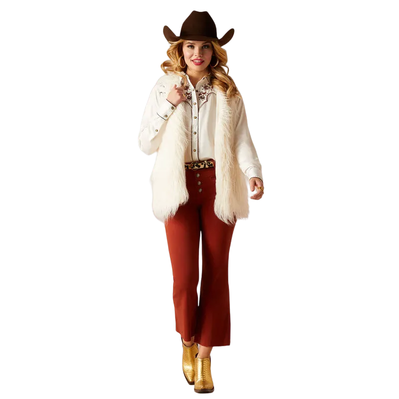 Arithtat Clothing Women's Fae Faux Fur Vest