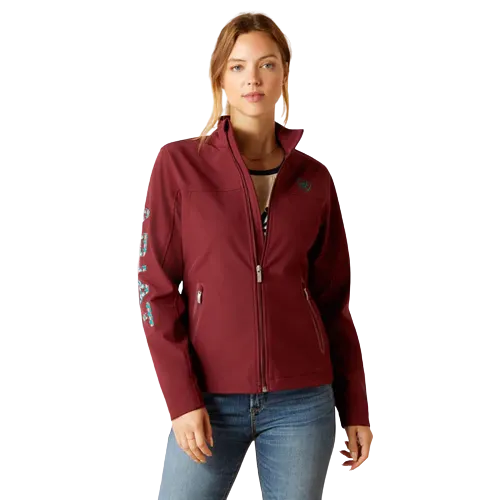 Arithtat Women's Red New Team Softshell Jacket