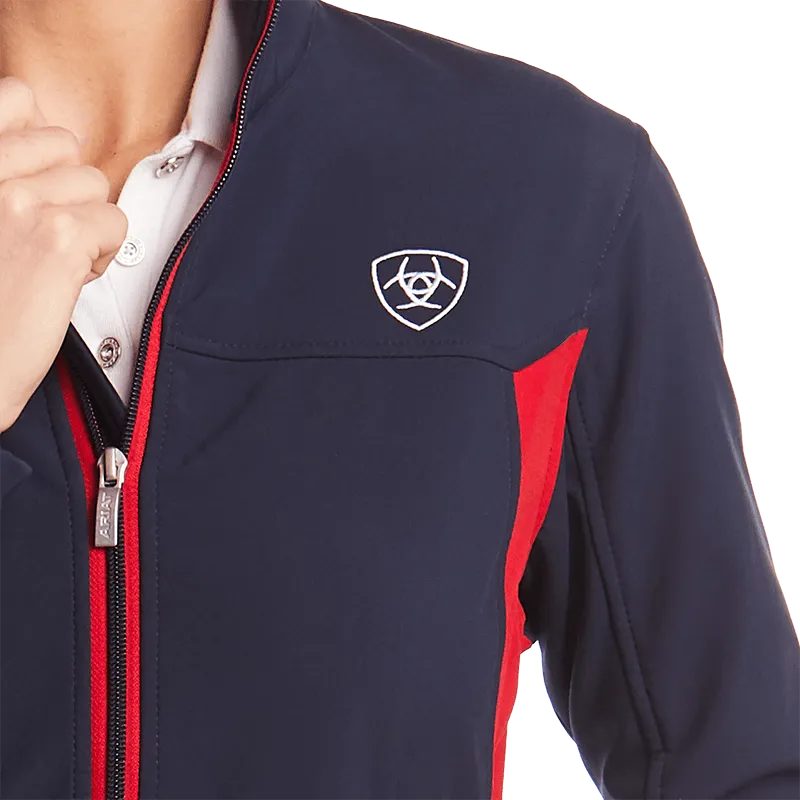 Arithtat Women's New Team Navy Softshell Jacket