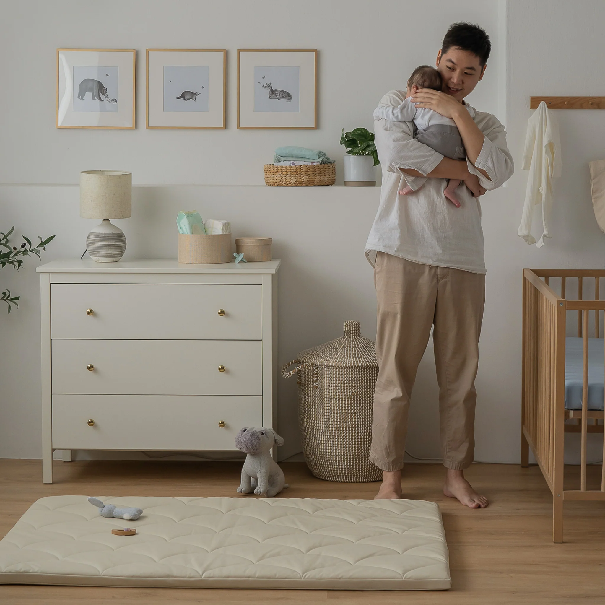 Rectangle Playmat - Soft Ecru
