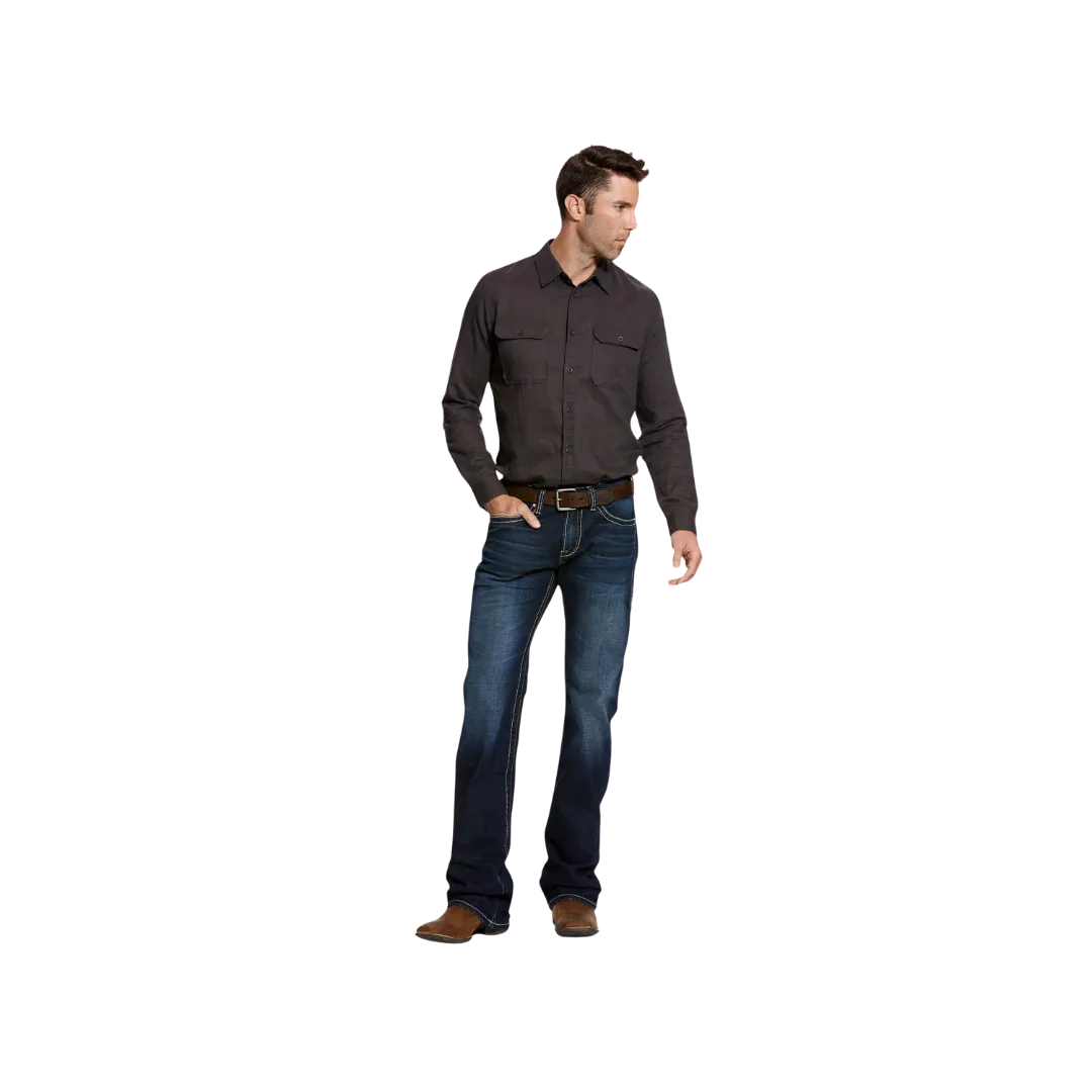 Arithtat Men's M7 Rocker Concord Stretch Stackable Straight Leg Dodge Jean
