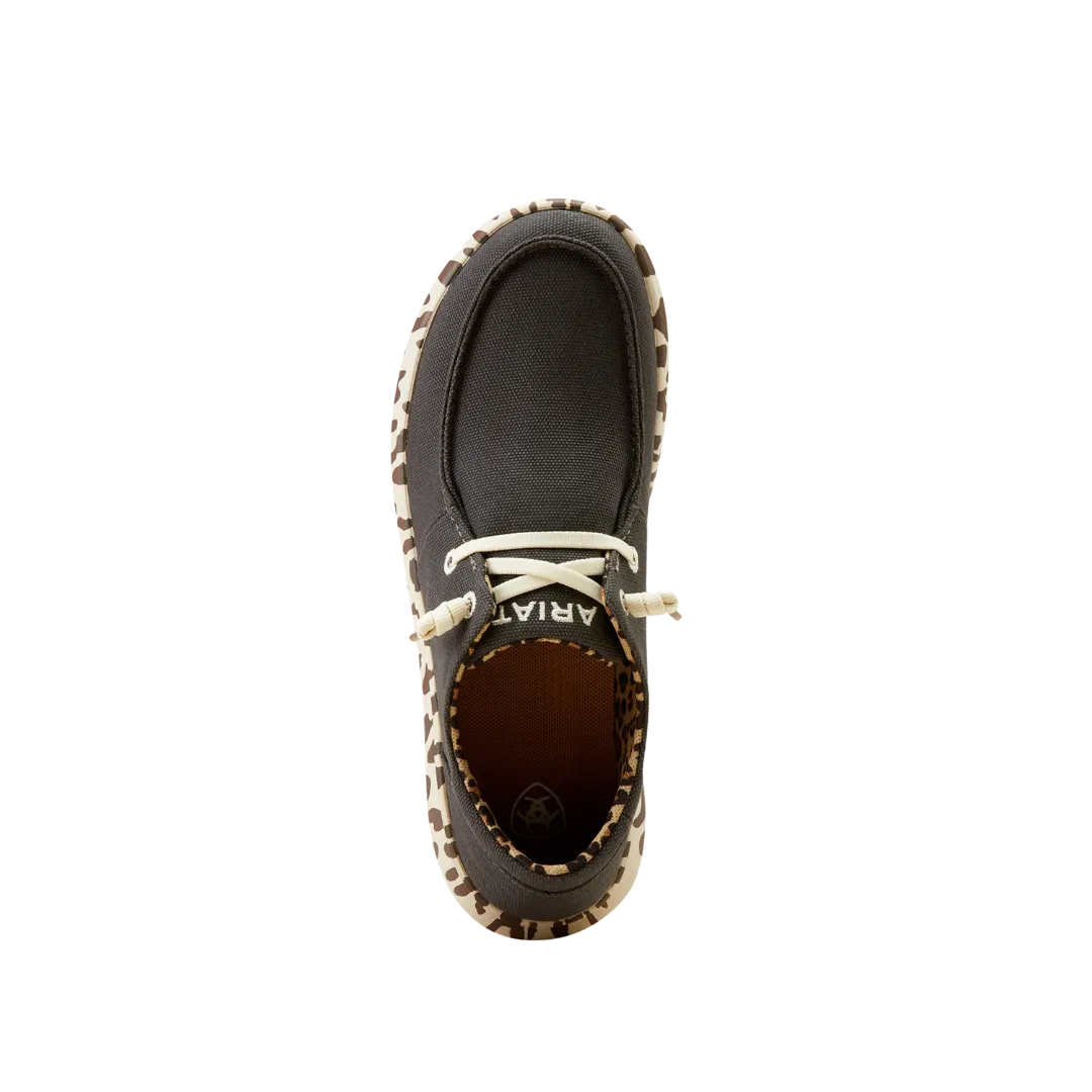 Arithtat Women's Hilo Charcoal Shoes