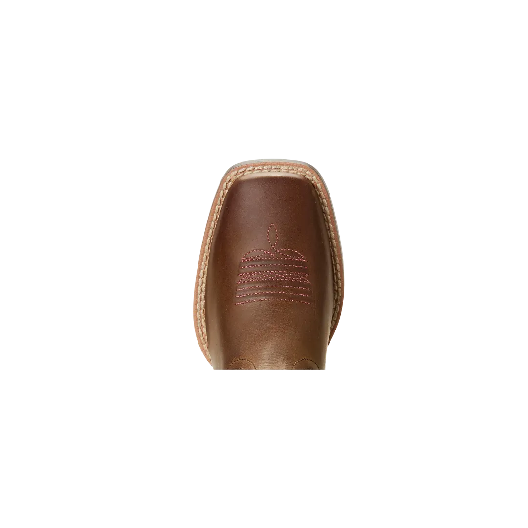 Arithtat Kid's VentTEK Western Distressed Brown Boots