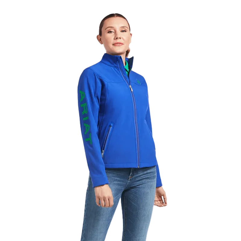 Arithtat Women's New Team Mazarine Blue Softshell Jacket