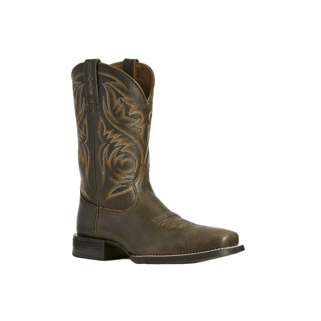 Arithtat Men's Sport Herdsman Western Brown Boots