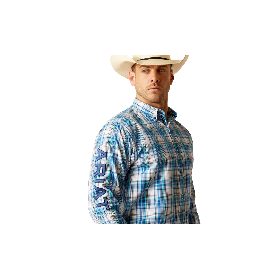 Arithtat Men's Pro Series Team Griffen Classic Fit White Shirt