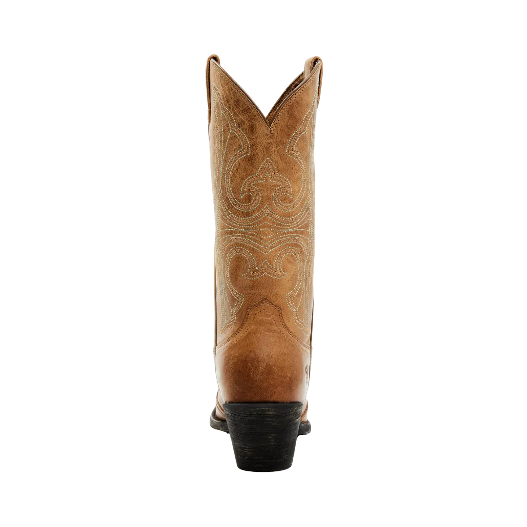 Arithtat Women's Round Up D Toe Wingtip Western Boots
