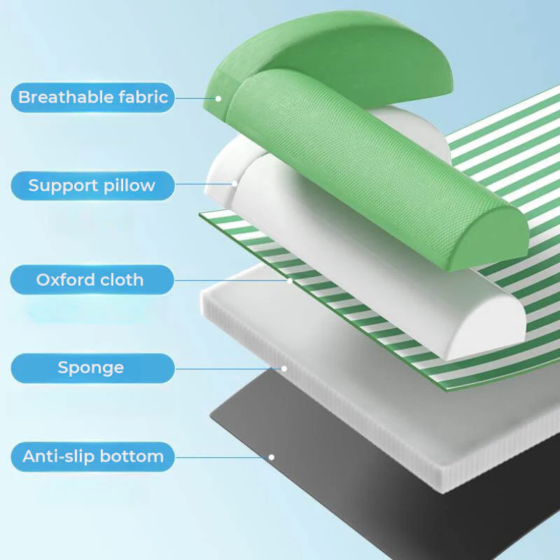 Waterproof Striped Lounger Bed Large Cooling Dog Bed