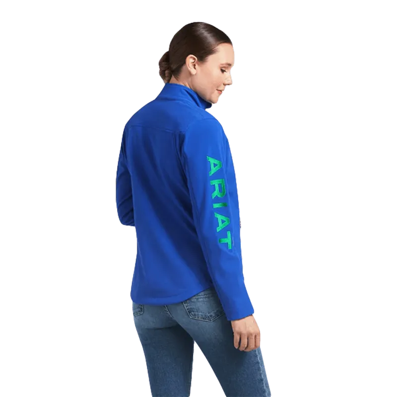 Arithtat Women's New Team Mazarine Blue Softshell Jacket