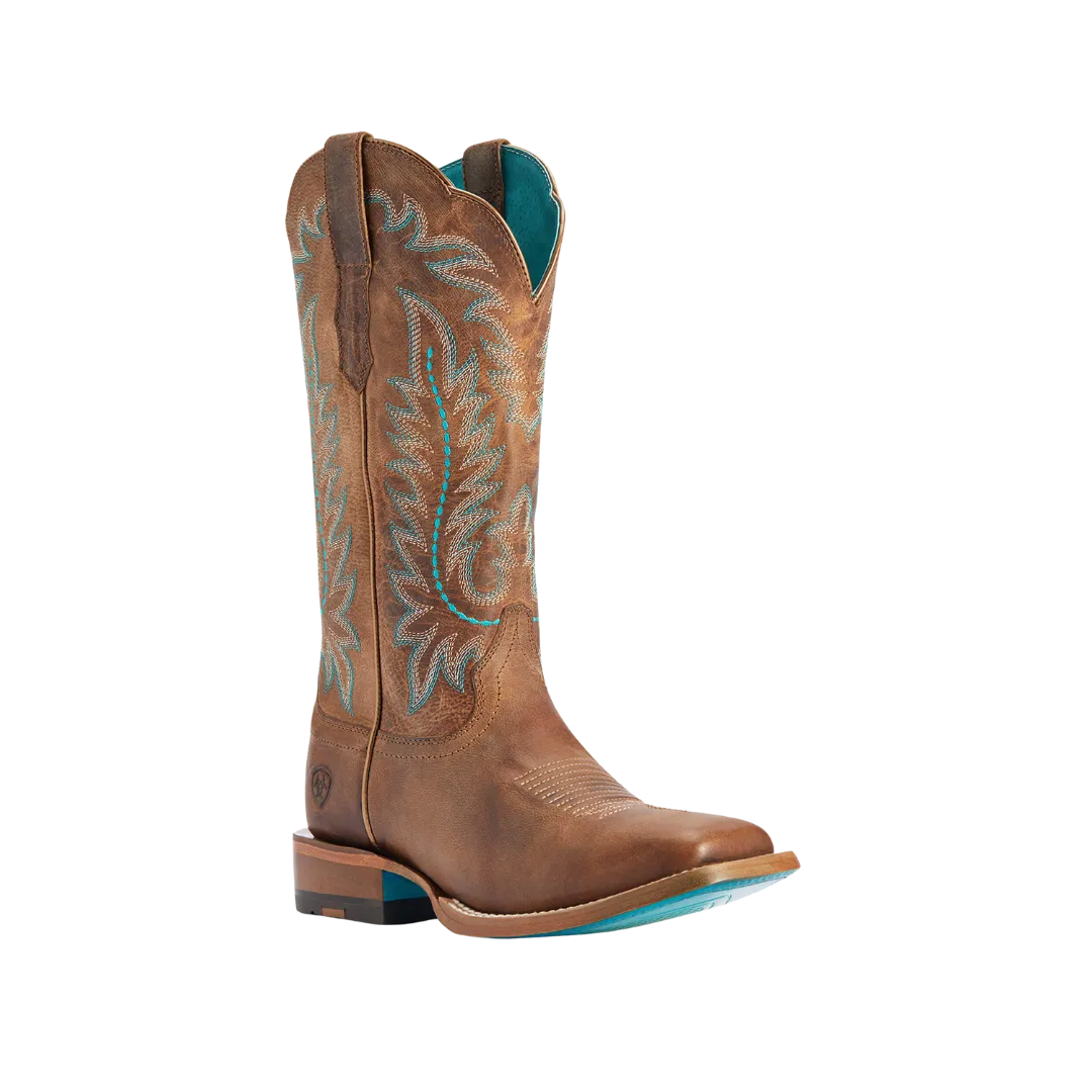 Arithtat Women's Rodeo Tan Frontier Tilly Boot