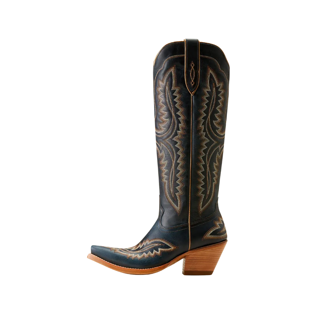 Arithtat Women's Casanova Western Desert Navy Boots