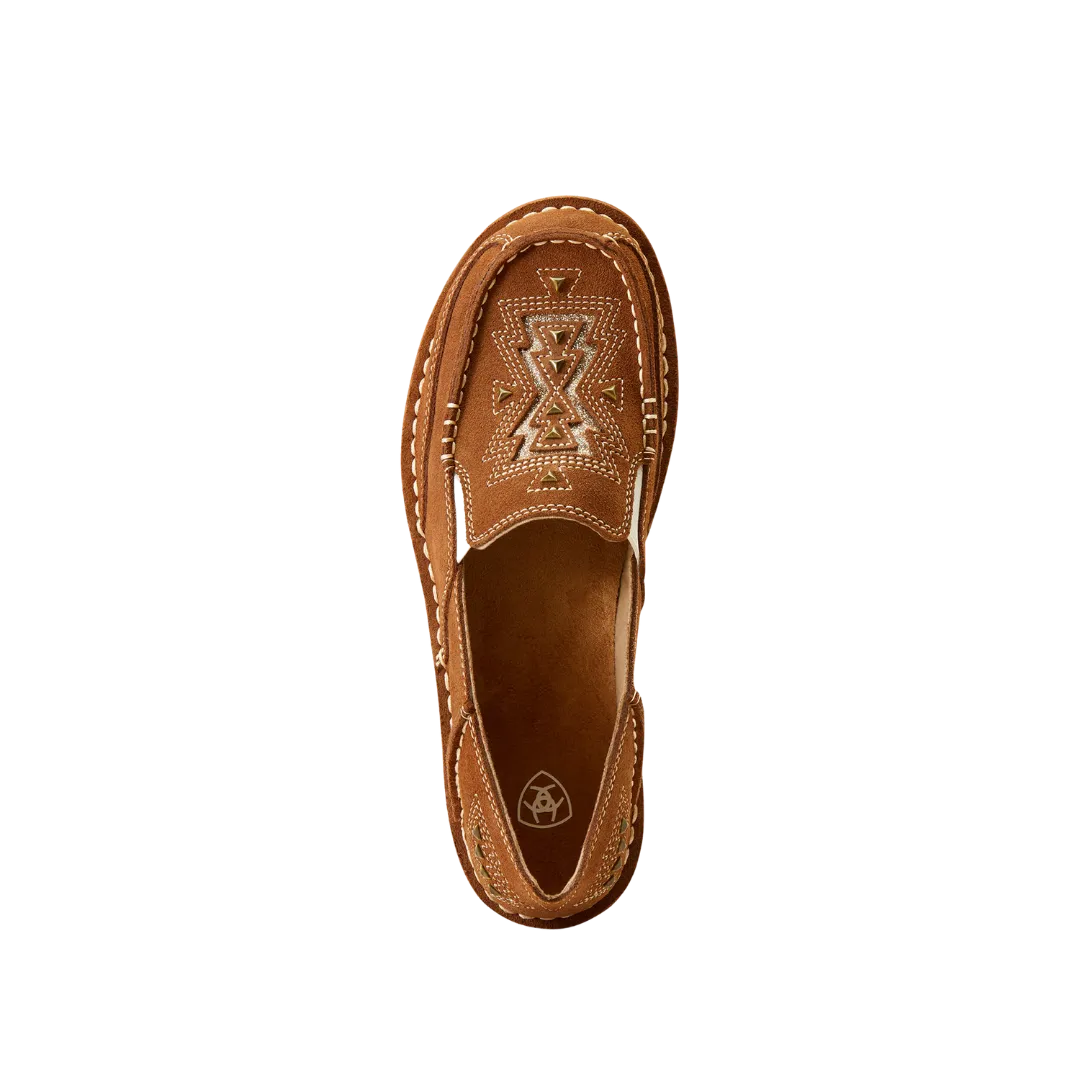 Arithtat Women's Ginger Suede Cruiser Azteca Shoe