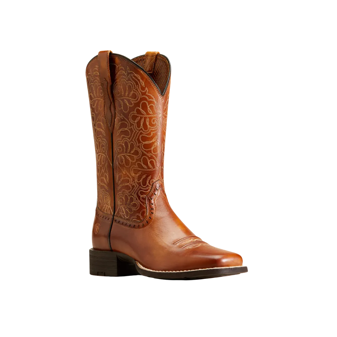 Arithtat Women's  Round Up Remuda  Full Grain Leather Boots