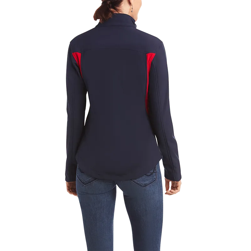 Arithtat Women's New Team Navy Softshell Jacket