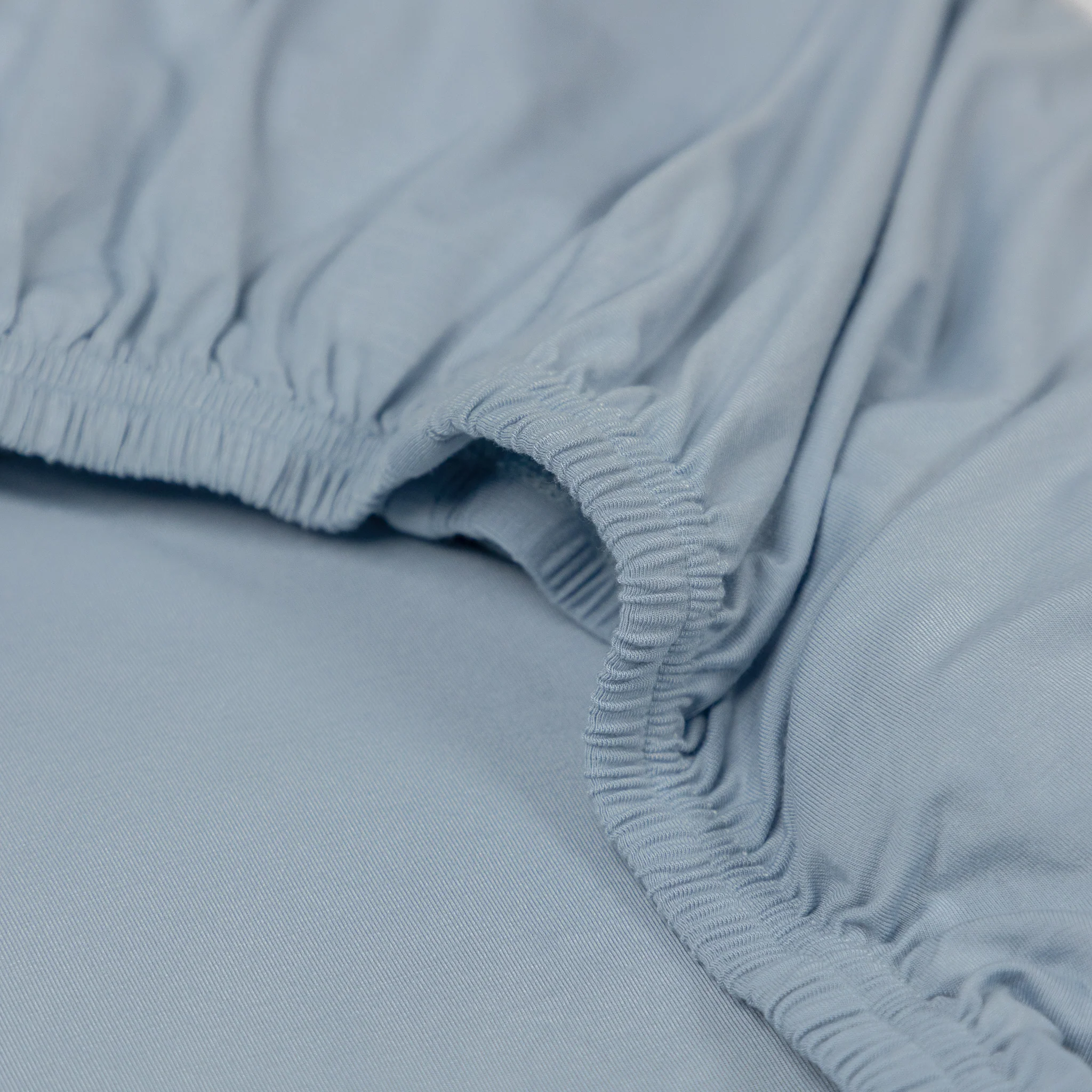Cot Sheet - Hush Blue
