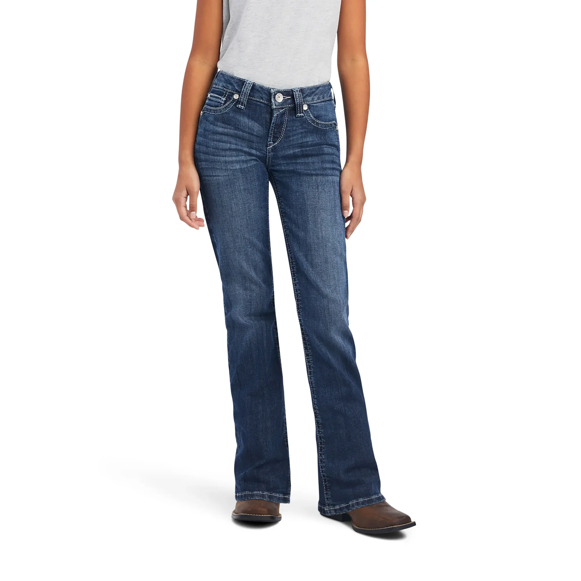 Arithtat Women's Esmeralda Dresden Bootcut Jeans
