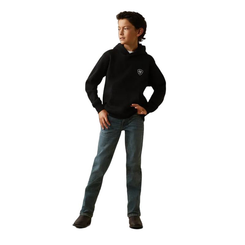 Arithtat Boy's Americana Block Hoodie