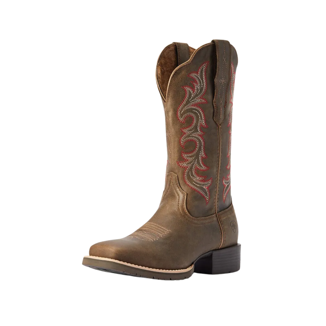 Arithtat Women's Hybrid Rancher Pebble Square Toe Boot