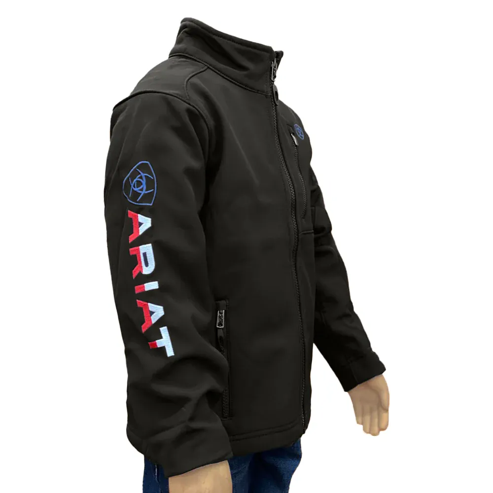 Arithtat Boys Texas Flag Jacket