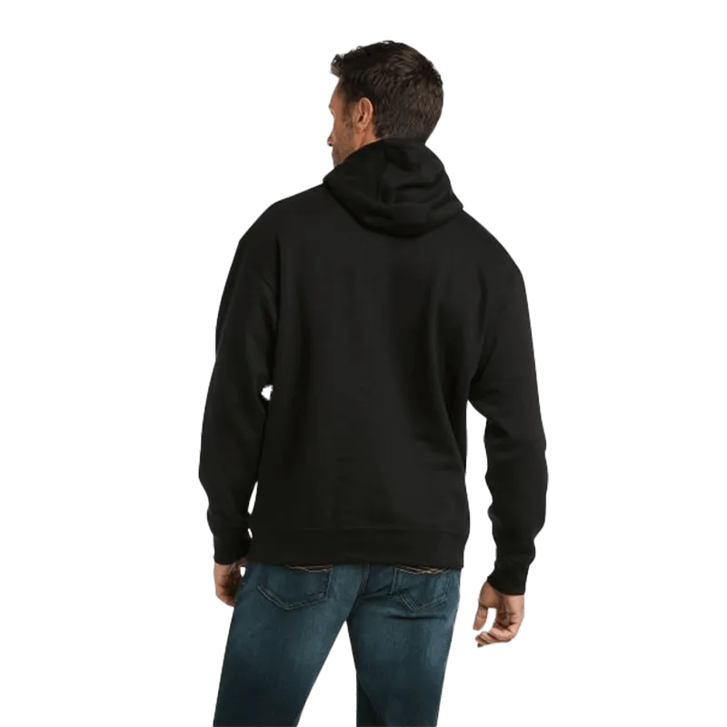 Arithtat Men's Basic Hoodie Logo Flag Long Sleeve Hoodie Sweatshirt