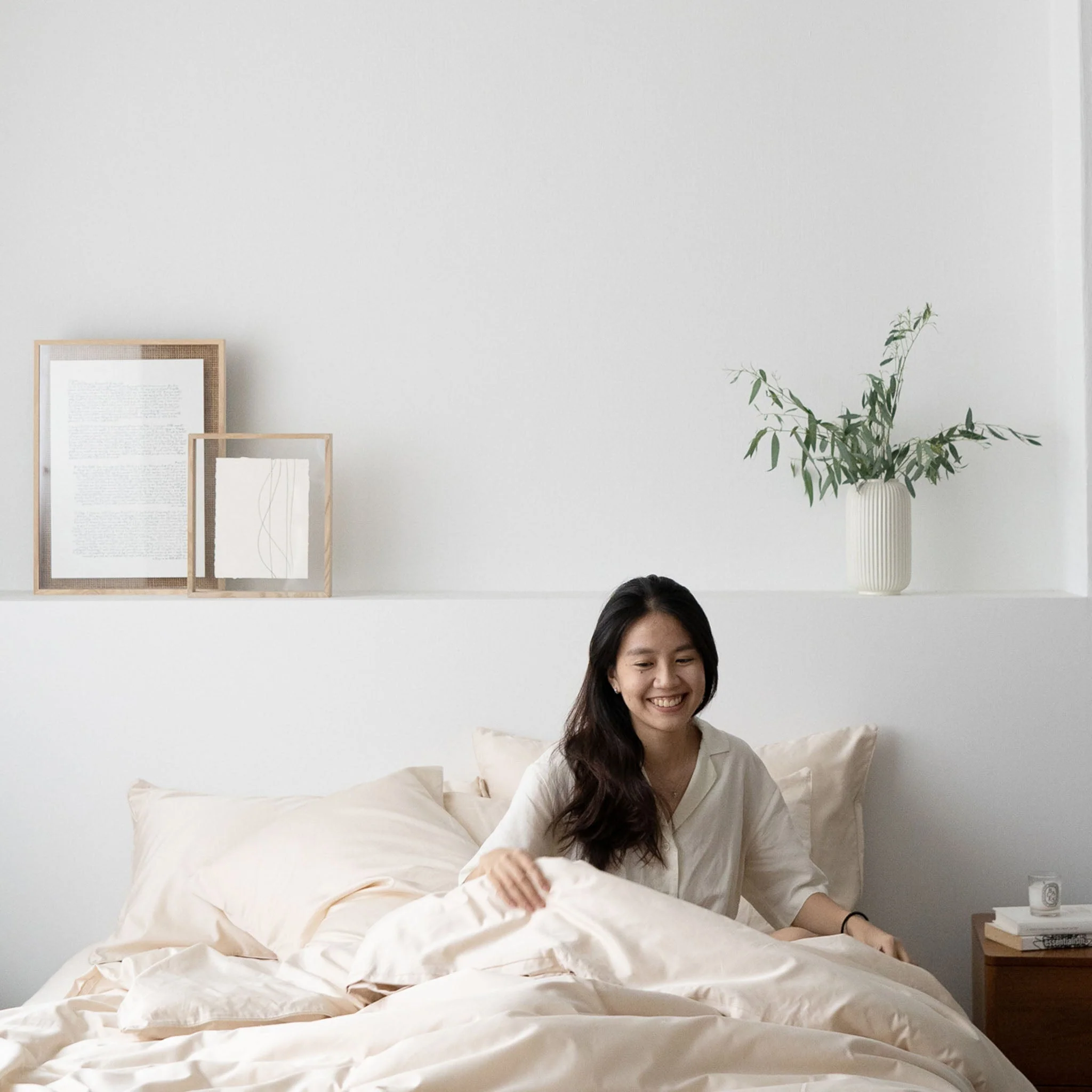 Cotton Fitted Sheet Set
