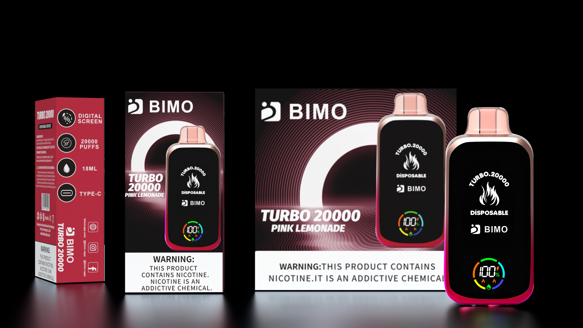 BIMO Turbo 20000puff 10PCS/BOX