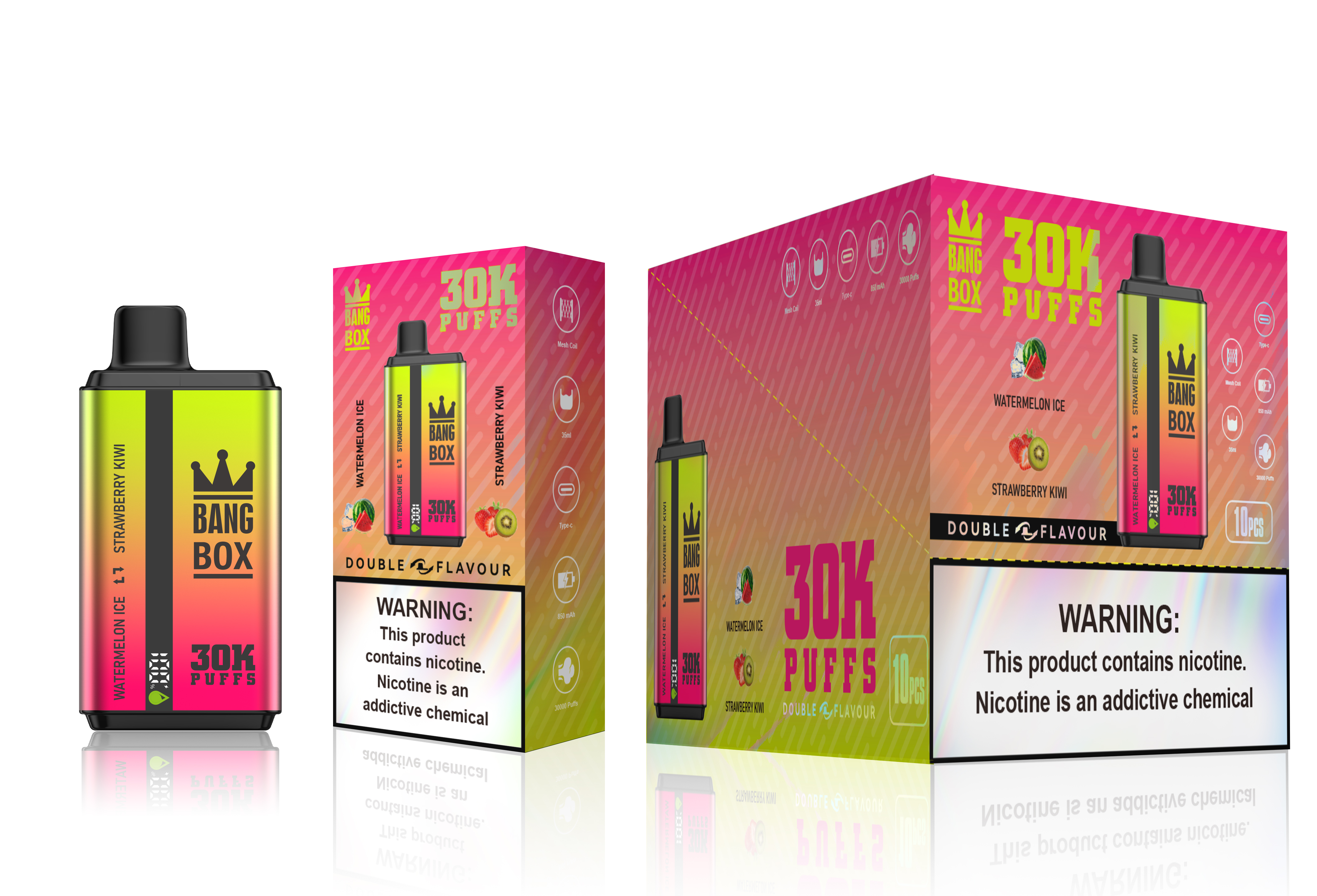 BANGBOX Doubl Eflavour 30000 puffs 10PCS/BOX