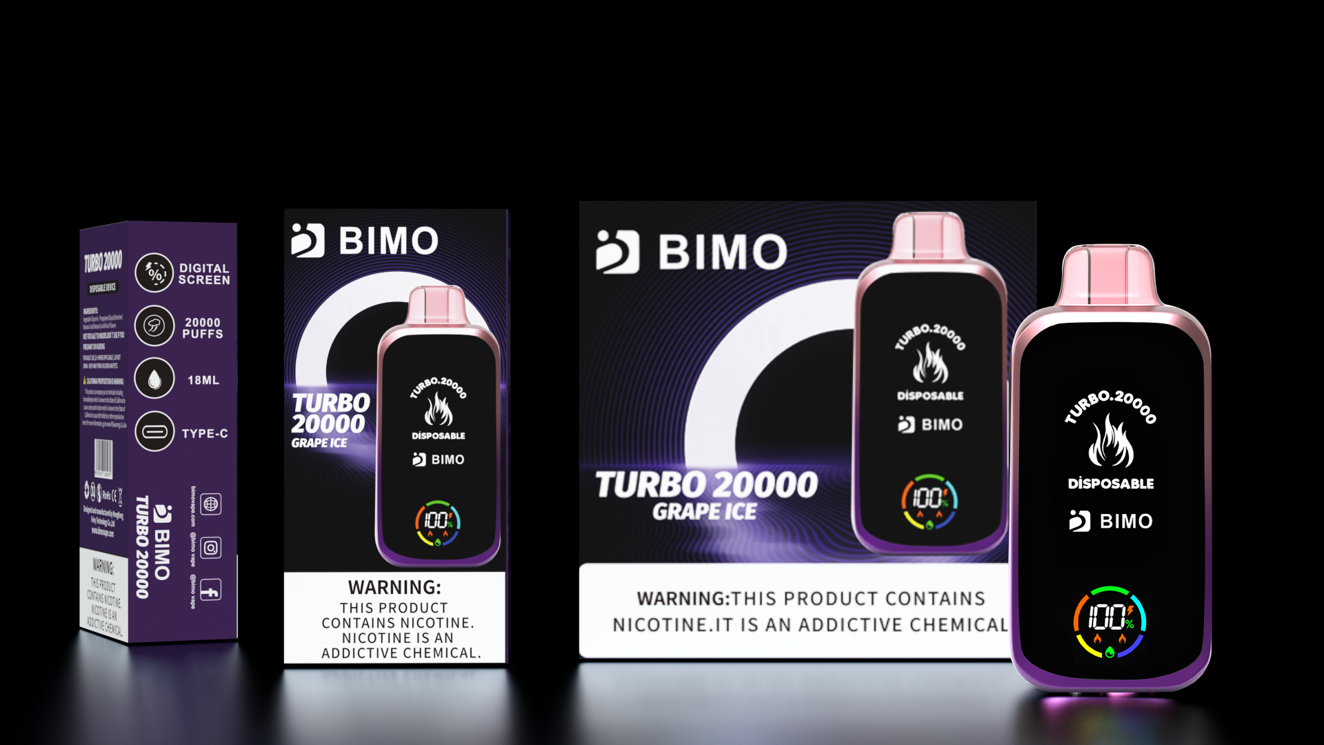 BIMO Turbo 20000puff 10PCS/BOX
