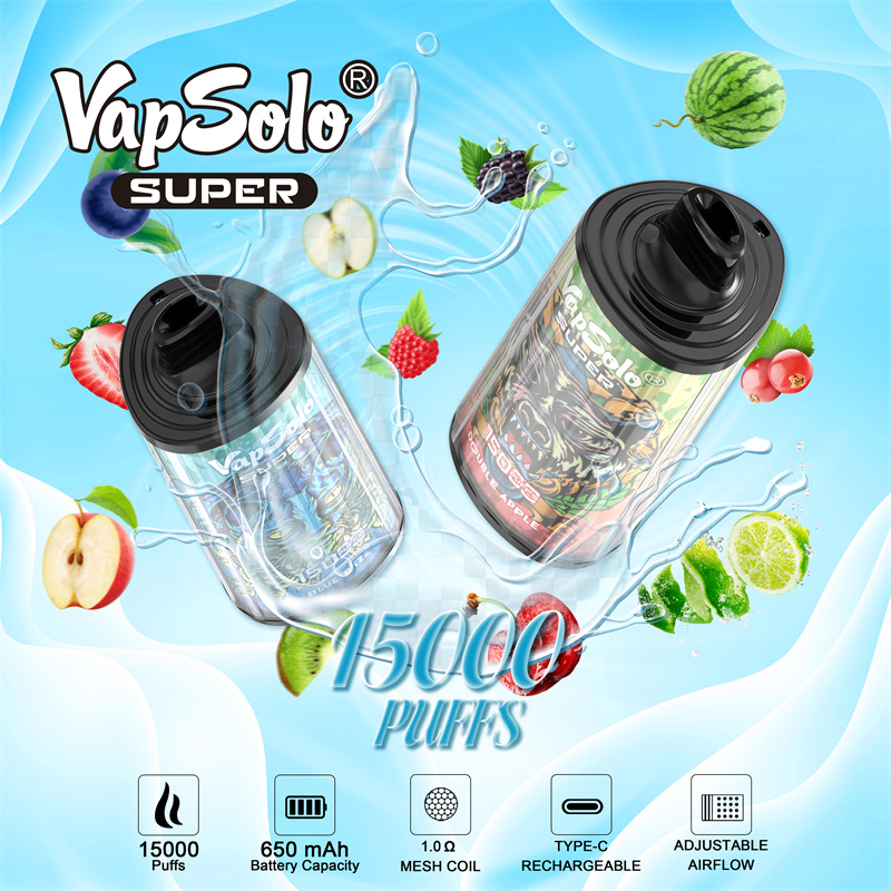 VAPSOLO Super 15000puff 10PCS/BOX
