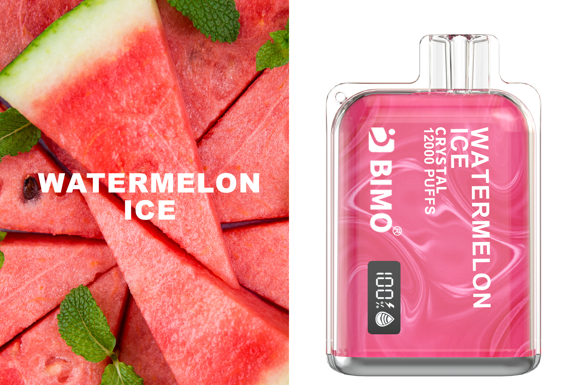 BIMO Crystal 12000puff 10PCS/BOX