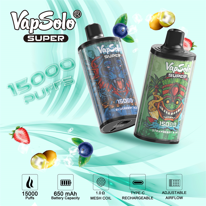 VAPSOLO Super 15000puff 10PCS/BOX
