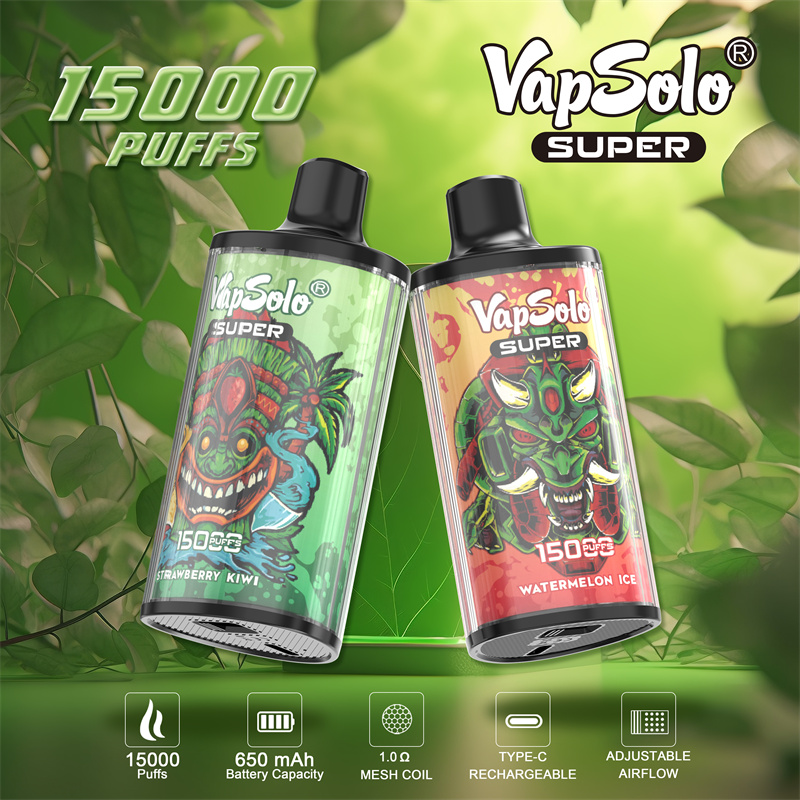 VAPSOLO Super 15000puff 10PCS/BOX
