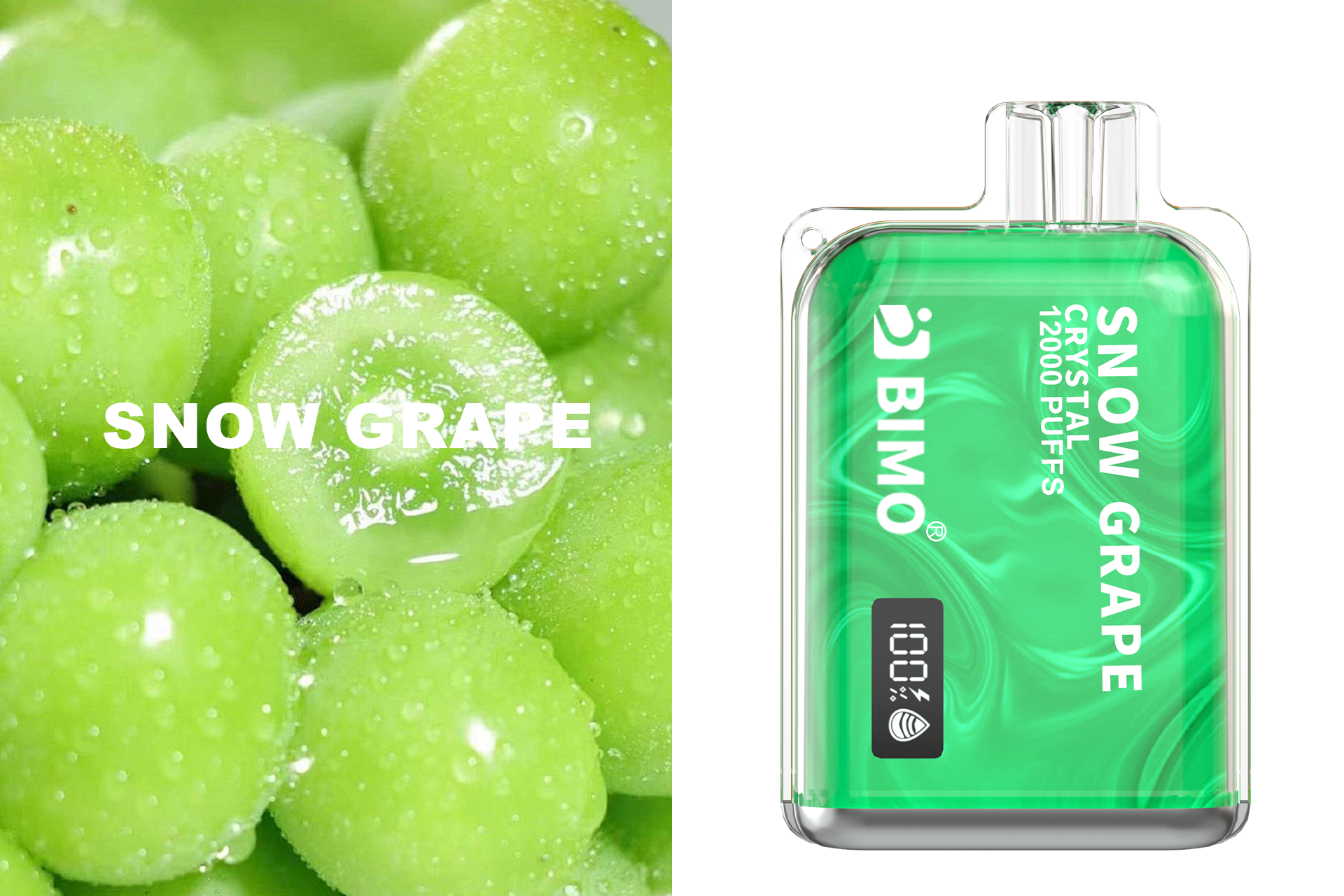 BIMO Crystal 12000puff 10PCS/BOX
