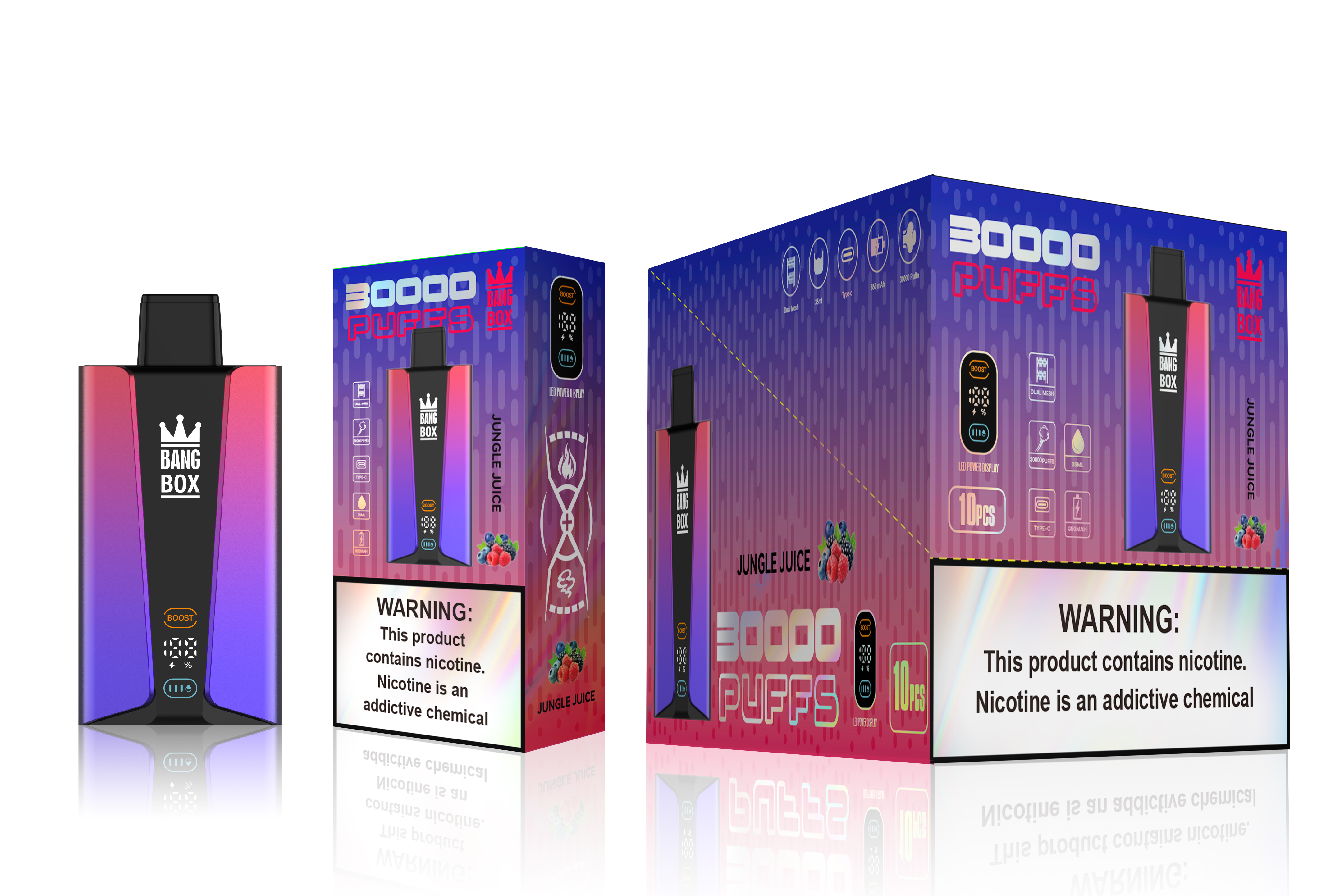 BANGBOX 30000 puffs 10PCS/BOX