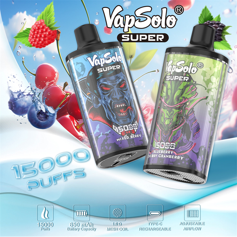 VAPSOLO Super 15000puff 10PCS/BOX