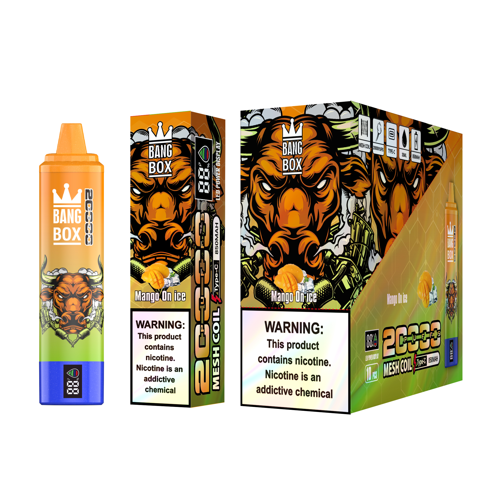 BANGBOX  20000 puffs 10PCS/BOX