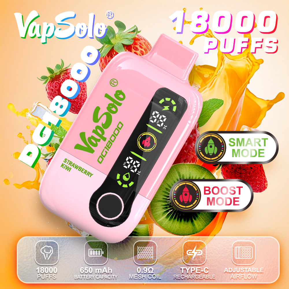 VAPSOLO DG 18000puff 10PCS/BOX