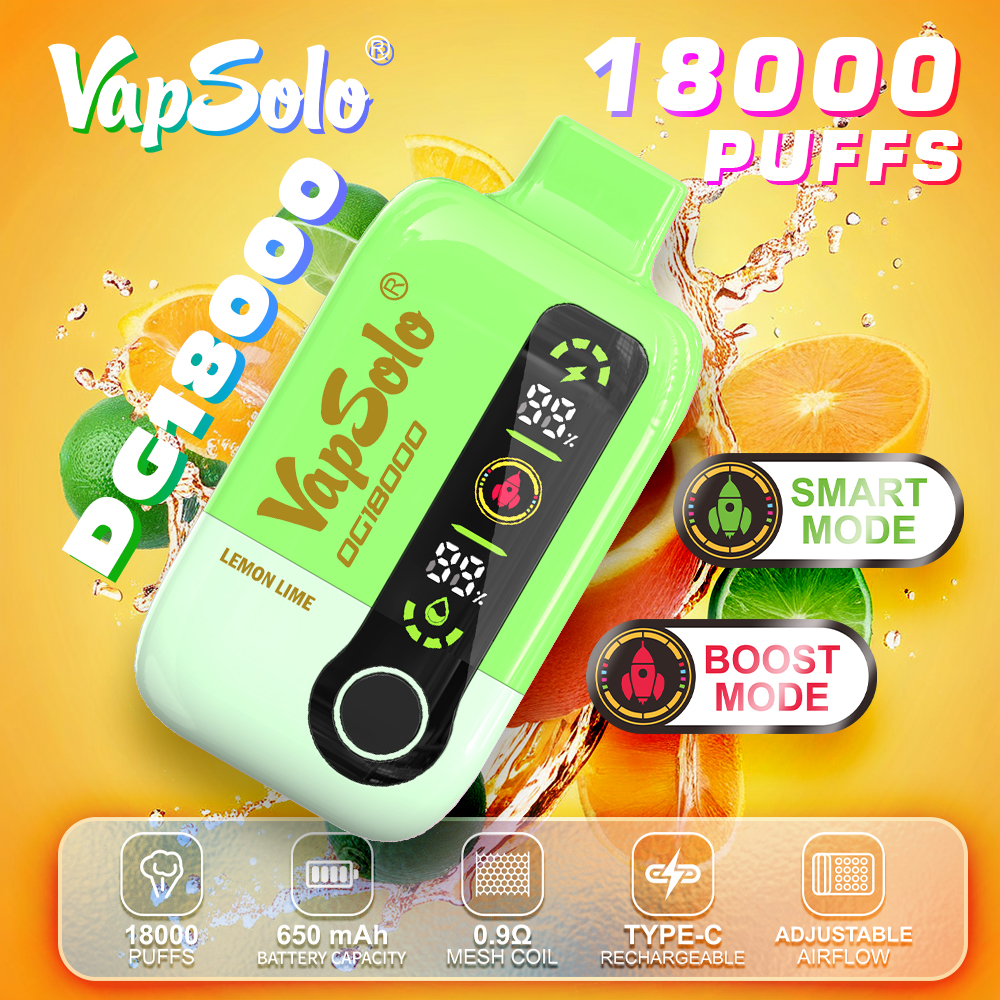 VAPSOLO DG 18000puff 10PCS/BOX