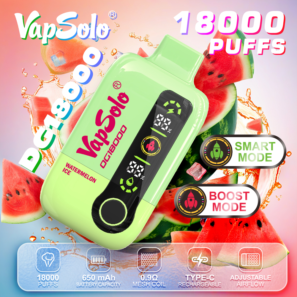 VAPSOLO DG 18000puff 10PCS/BOX