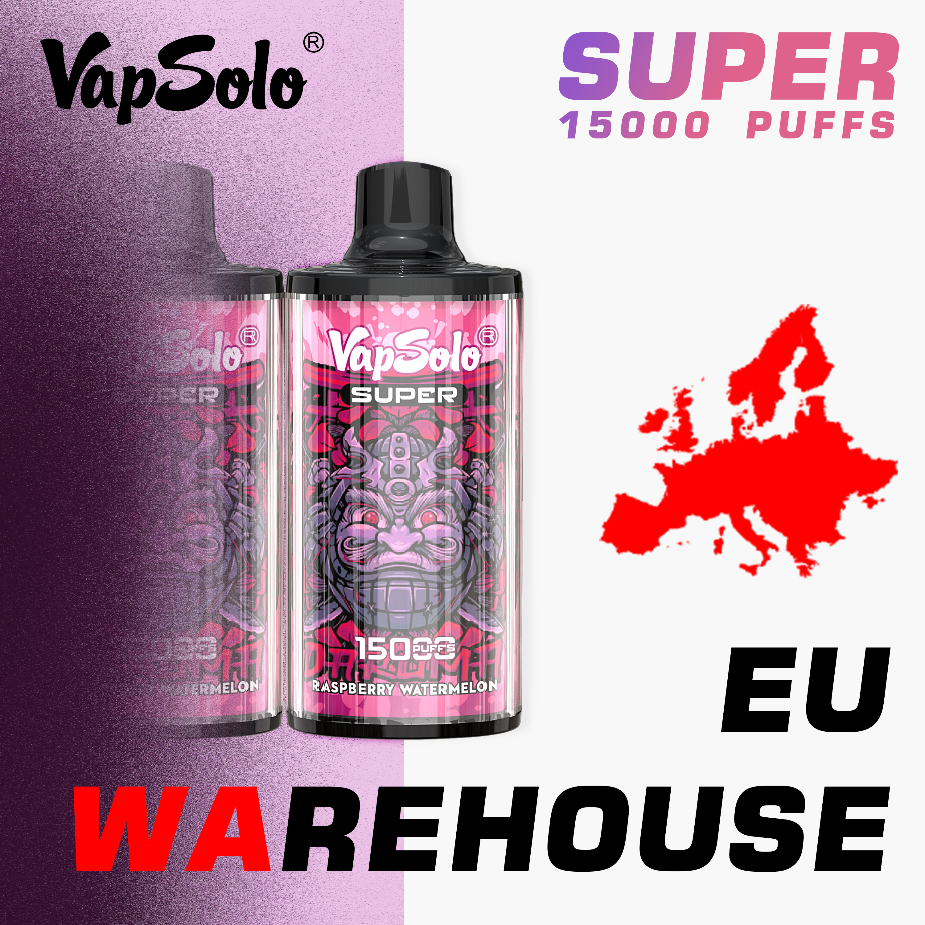 VAPSOLO Super 15000puff 10PCS/BOX