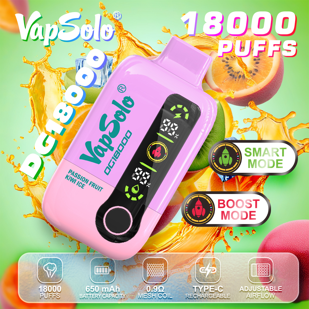 VAPSOLO DG 18000puff 10PCS/BOX
