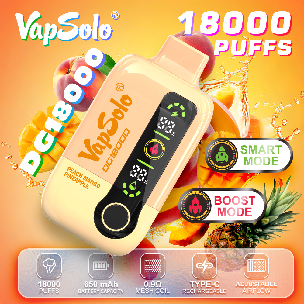 VAPSOLO DG 18000puff 10PCS/BOX