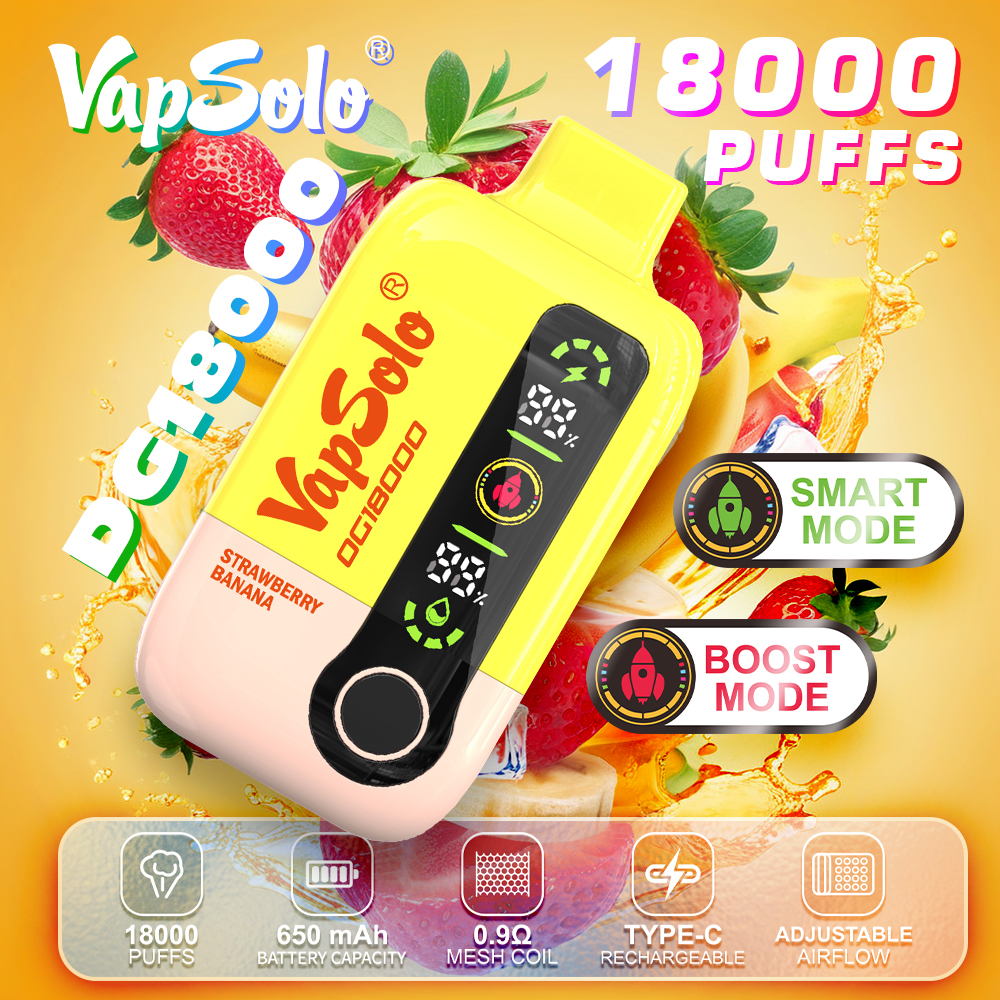 VAPSOLO DG 18000puff 10PCS/BOX