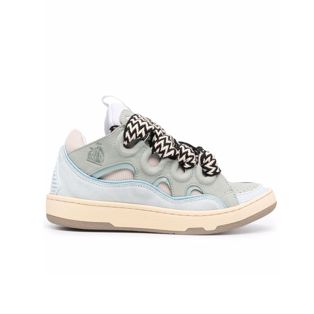 Lanvin LEATHER CURB SNEAKERS