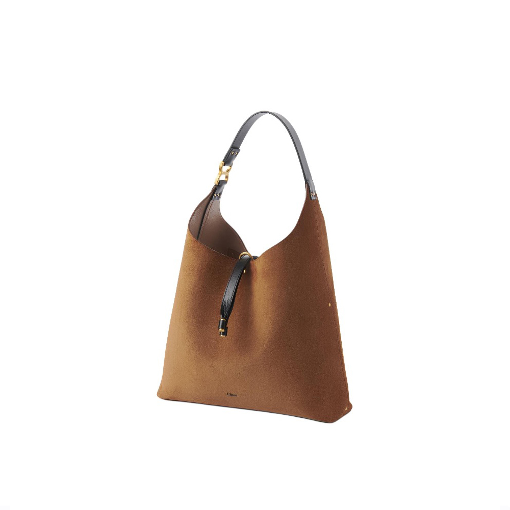 Chloe Marcie Suede Leather Bag